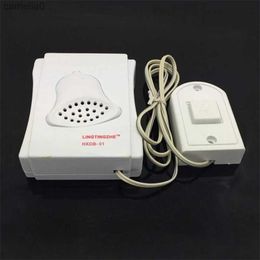 Doorbells High Quality 88cm White Wired Doorbell School Hospital Laboratory Ring Bell 85db White Door BellL231122