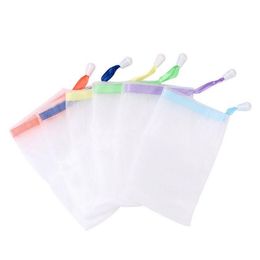 Other Home Garden Bathroom Toilet Supplies Soft And Hangable Soap Foam Mesh Bag To Clean The Foaming Net Drop Delivery Ot9Yv