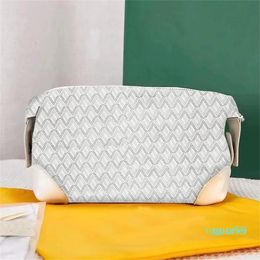 Clutch Bags Women men toilet ecrue bag Envelope package documents Toiletry Pouch Protection Makeup Clutch Leather 2023