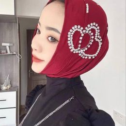 Ethnic Clothing 2023 Fashion Easy To Wear Women Girls Moslem Saudi Hijabs