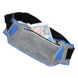 Outdoor Bags Ultra-thin Running Waist Bag Sports Belt Pouch Mobile Phone Case Men Women Hidden Gym Pack