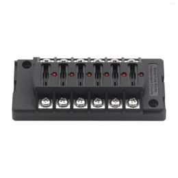 All Terrain Wheels 12-32V 12 Way Fuse Box Holder With LED Warning Lights For Marine Cars RV SUV