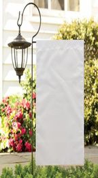 Blank Sublimation Garden Flag 100 polyester blank white banner flags Double sides printing Heat transfer printing Garden Banner 39713953