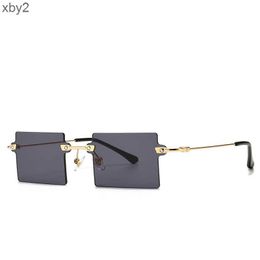 Sunglasses Modern square Sunglasses Street Photo trend narrow sunglasses 8819