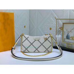 7a Fashion Mini Bag Chain Crossbody Short Leather Shoulder Strap Simple Pouch Shoulder Strap Luxury Designer Bag