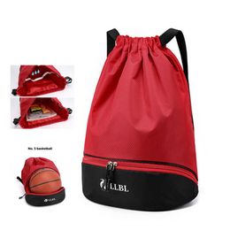Outdoor Bags Sports Bag For Men's Travel Women's Drawstring Basketball Weekender Backpack Child Large Beach Fitness Swimming Shoulder Bolsas J230424