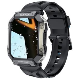 1.92" Outdoor 5ATM Waterproof Smart Watch Men 24 hours Health Monitoring Fitness Tracker New Bluetooth Smartwatch Military