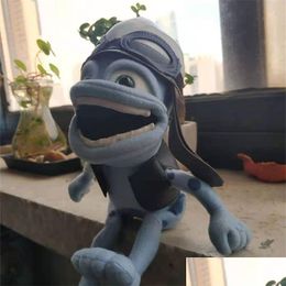 Oggetti decorativi Figurine Commercio estero Prodotto originale Crazy Frog Doll Accessori per la casa 220112 Consegna a domicilio Giardino domestico Ot8Tu