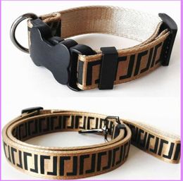 Fashion Accessories Luxury Dog Collars Leashes Set New Designer Leash Seat Belts Pet And Pets Chain With For s Cat FF Letters 69ess