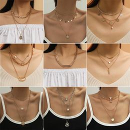 Pendant Necklaces Necklace For Women Charms Simple Thick Chain Cactus Choker Fashion Jewelery Collier Femme Naszyjnik