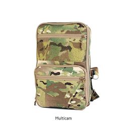 Stuff Sacks Outdoor D3 Flat Pack 20 Assault Multi functional Backpack Water Bag D3CRM MK4 Chest Rig Airsoft GEAR 230424