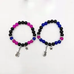 Strand Handmade Tv Girl Matching Bracelets Who Really Cares | Y2k Couple Aesthetics Unique Gift For Her/Him