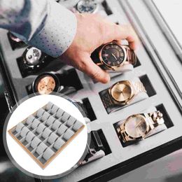 Watch Boxes 24 Slots Jewellery Trays Drawers Wooden Storage Case Display Holder Box Miss Automat