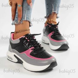 Dress Shoes Plus Size 43 Platform Sneakers Women 2023 Autumn Air Cushion Thick Bottom Vulcanised Shoes Woman Casual Flats Walking Shoes T231125