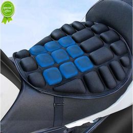 Motorcycle Seat Cover 3D Comfort Air Seat Cushion Cover Universal Motorbike Air Pad Cover Shock Absorption Decompression Saddles