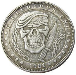 HB78 Hobo Morgan Dollar skull zombie skeleton Copy Coins Brass Craft Ornaments home decoration accssories7416014