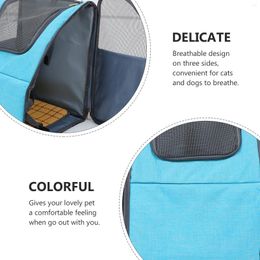 Dog Car Seat Covers Pet Backpack Large Capacity Ventilated Basket Carrier Canvas Cat Sling Travel