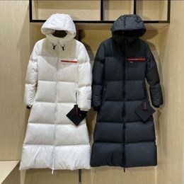 Women's long down jacket winter coat Quality women's casual outdoor down jacket thickened high-grade windproof warm designer coat