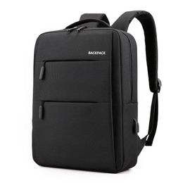 Backpack Multifunctional Waterproof Men's With USB Interface Earphone Hole Large Capacity Outdoor Leisure Computer Student Bag
