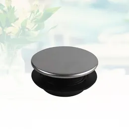 Kitchen Faucets 2 Pcs Black Sink Hole Plug Countertop Cover Decor Stainless Dish Basin Wash