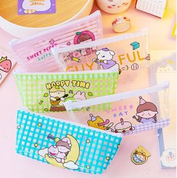 Pcs/lot Kawaii Bear Girl Pencil Case Cute Bag Box Stationery Pen Pouch Office School Supplies