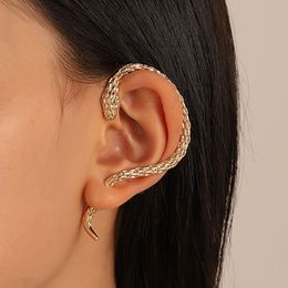 designer snake stud 316L Stainless Steel women letter animal hoop earrings girls wedding jewelry