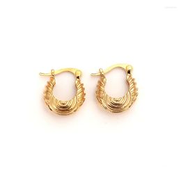 Hoop Earrings Africa For Women Gold Colour Girl Ethiopian Jewellery Arab Middle East Girls Earring Gift