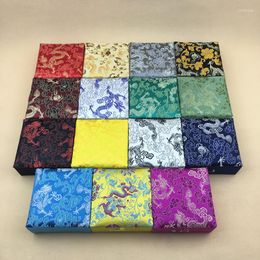 Jewelry Pouches Wholesale 8PCS Dragon Features Silk Brocade Box