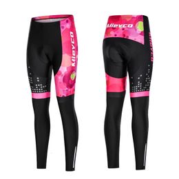 Cycling Pants Women Cycling Pants Long Leggings Ciclismo Breathable Mountain Bicicleta Tights with 5D Gel Padded Trousers Cycle Clothing 231124