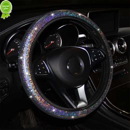 Bling Car Steering Wheel Cover Easy Instal Vehicle Hubs Not Moves Steering-wheel Case For Polo E5 X45