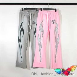 Hellstars hoodie mens Pants HellsStar pants Light Green Pink Flame Women Blaze Print Long Drawstring Sweatpants Vintage Trousers cp hoodie for man puff 0WYR