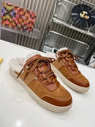 Designer shoes sports shoes women retro casual shoes suede leather stitching multi-color and versatile sports shoes thick soles 1121