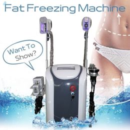 Slimming Machine Ce Cryolipolysis Lipolaser Machine Fat Freezing Body Sculpture Fat Removal 2 Cryo Handles Work Together