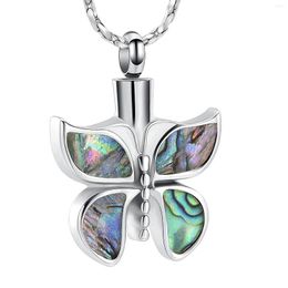 Chains Butterfly Cremation Necklace For Ashes Memorial Keepsake Beloved's Jewellery Urn Pendants