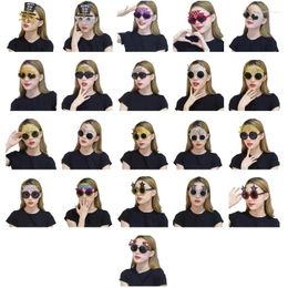 Sunglasses Frames 21 Styles Funny Happy Year Glasses Frame Adult Kids Sequins Eyeglasses Carnival Party Celebration Cosplay Po Props