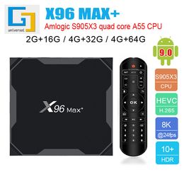 X96Max+ Set-top Box Android tv box 8k Dual WiFi Gigabit Network 8K HD Network box Android 4k 2023