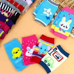 Kids Socks Baby Knee Pad Soft Elbow Cushion Crawling Infant Toddler Safe Leggings 231124