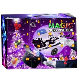 Christmas Decorations 24 Grids Puzzle Toy Advent Countdown Calendar Box Holiday Parties Surprise P15F 221130 Drop Delivery Home Gard Dhtwy