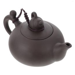 Dinnerware Sets Teapot Kungfu Kettle Ceramic Tea Set Manual Maker Kettles Ceramics Purple Sand Japanese Pots