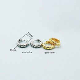 Hoop Earrings 952 111 The Geometric Copper Round Shape Spring Vacuum Plating No Easy Fade Allergy Free