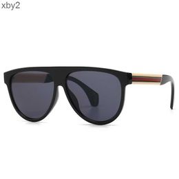 Sunglasses Thick line leg round big frame sunglasses Street Photo trend luxury fashionable sunglasses 0463