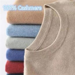 Men's Sweaters Thick Cashmere Sweater Men 2023 Autumn Winter Daily Casual Warm Classic Knitted Jumper Jersey Hombre Pull Homme Pullovers