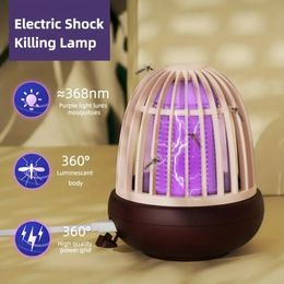 Bug Zapper, Electric Mosquito Killer For Indoor & Outdoor, High Powered Pest Control Waterproof UV Mosquito Zapper,Rechargeable Insect Fly Trap For Home,Kitchen,Patio