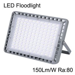 100W 200W 300W 400W LED FloodLights 150Lm/W Ra80 Stadium Lamps Flood Light Outdoor 6500K IP67 Waterproof for Backyard Lawn CRESTECH168