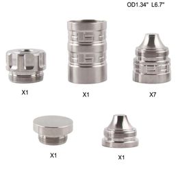 Other Auto Parts 6.7L 1.34Od Titanium Modar Screw Kits 1.1875X24Tpi Thread Cup 1/2X28 5/8-24 End Cap 1-3/16X24 Qt154A Qt154B Drop Deli Othth