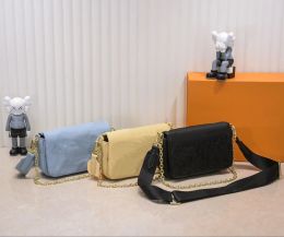 2023High Quality Luxurys Designers Bags Handbag Purses Woman Fashion double bread Clutch Purse Shoulder Bags Chain Bag