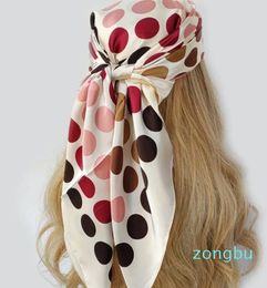 Scarves Design Square Headscarf Kerchief The Four Seasons Beach Sunscreen Women Silk Hijab Luxury