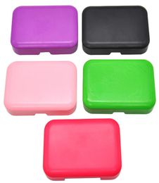 Plastic Tobacco Box 110mm75mm Cigarette Storage Case with 78MM Papaer Holder Plastic Tobacco Tin Portable Pocket Size2002854