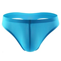 Mens Thongs And G Strings Sexy Seamless Underwear Pouch Panties Underpants Man Bikini Briefs Jockstrap Men Cueca