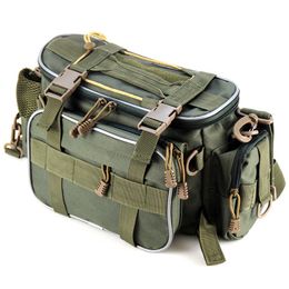 Outdoor Bags Fishing Tackle Bag Fishing Gear Storage Bag Organiser Waist Bag Messenger Bag Handbag Outdoor Shoulder Bags J230424